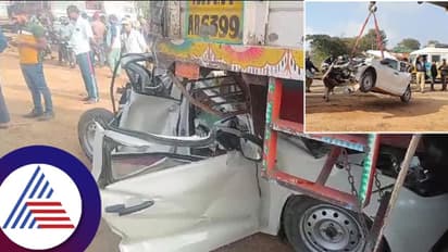 Bengaluru: ನೆಲಮಂಗಲದಲ್ಲಿ ಮತ್ತೊಂದು ಭೀಕರ ಅಪಘಾತ, ಚಲಿಸುತ್ತಿದ್ದ ಲಾರಿಯ ಅಡಿಗೆ ಸಿಲುಕಿದ ಕಾರು!
