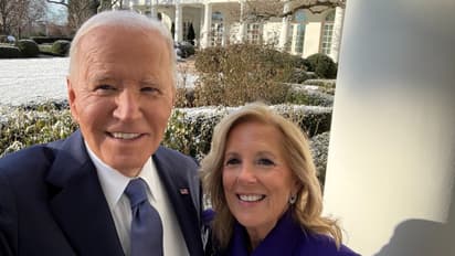 'We love you, America': Biden shares final message with selfie as he bids farewell before Trump's inauguration