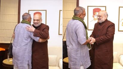 PHOTOS: Amit Shah meets Nana Patekar, goes gaga over his talent; here's what he said 