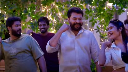 ദര്‍ബുക ശിവയുടെ സംഗീതം, സ്റ്റെപ്പ് ഇട്ട് മമ്മൂട്ടി; 'ഡൊമിനിക്കി'ലെ ആദ്യ ഗാനം എത്തി