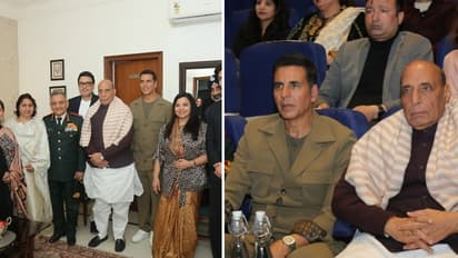 Sky Force REVIEW by Rajnath Singh: Defence Minister goes gaga over Akshay Kumar, Veer Pahariya's war film