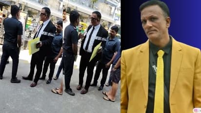 ಸೆಕ್ಯುರಿಟಿ ಸಿಬ್ಬಂದಿಯನ್ನ ಹೊಟ್ಟೆಯಿಂದ ದೂಡಿ ಅವಾಜ್ ಹಾಕಿದ ಲಾಯರ್;  ಈ ಜಗ್ಗಂದು ಯಾಕೋ ಅತಿ ಆಯಿತು ಎಂದ ನೆಟ್ಟಿಗರು