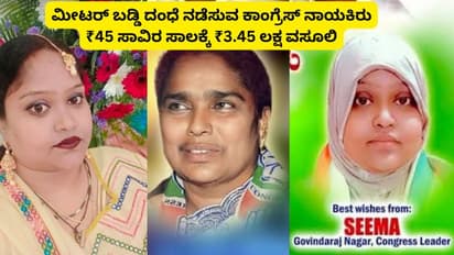 Bengaluru: Congress leader allegedly collects Rs 3.45 lakh on Rs 45,000 loan, harasses borrower for more
