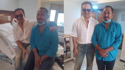  ಅಪತ್ಕಾಲದಲ್ಲಿ ಆಸ್ಪತ್ರೆಗೆ ಸೇರಿಸಿದ ಆಟೋ ಚಾಲಕನ ತಬ್ಬಿಕೊಂಡು ಧನ್ಯವಾದ ಹೇಳಿದ ಸೈಫ್‌ ಅಲಿ ಖಾನ್