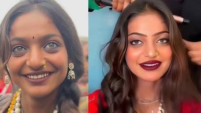 ಕುಂಭಮೇಳದ ಮಣಿಹಾರ ಮಾರುವ ಹುಡುಗಿ ಮೋನಾಲಿಸಾಳ ಮೇಕಪ್ ಲುಕ್ ವೈರಲ್!