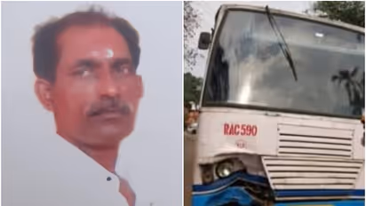 നിയന്ത്രണം വിട്ട ബൈക്ക് കെഎസ്ആർടിസി ബസിലേക്ക് ഇടിച്ചു കയറി, നെടുമങ്ങാട് ഡിപ്പോയിലെ കണ്ടക്ടർ മരിച്ചു