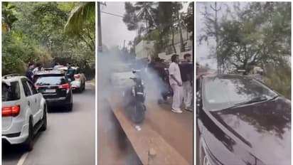 വിവാഹാഘോഷത്തിനിടെ അപകടകരമായി കാറുകളോടിച്ച് റീല്സ്; നവവരനും സുഹൃത്തുക്കൾക്കുമെതിരെ കേസ്