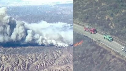 അമേരിക്കയിൽ വീണ്ടും കാട്ടുതീ, അതിവേഗം പടരുന്നു; 2 മണിക്കൂറിൽ 5000 ഏക്കർ തീയെടുത്തു; രക്ഷാപ്രവർത്തനം ഊർജ്ജിതം