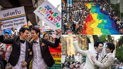 Thailand legalises same-sex marriage: Thousands of LGBTQ+ couples say 'I do'; See pics and videos