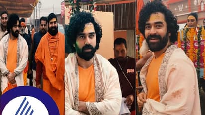 ಕುಂಭಮೇಳದಲ್ಲಿ ಖಾವಿ ಬಟ್ಟೆ ತೊಟ್ಟು ಸನ್ಯಾಸಿಗಳ ಜೊತೆ ಕಾಣಿಸಿಕೊಂಡ  ಶೈನ್ ಶೆಟ್ಟಿ