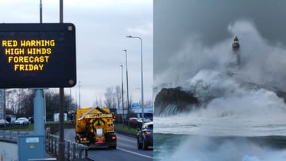 100 വർഷത്തിനിടയിലെ ഏറ്റവും ശക്തമായ കൊടുങ്കാറ്റ്, ഇയോവിൻ എത്തുന്നു, മുൾമുനയിൽ അയർലാൻഡും സ്കോട്ട്ലാൻഡും