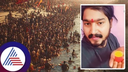 ಕುಂಭ ಮೇಳದಲ್ಲಿ ಜನರಿಗೆ ಗಂಧದ ತಿಲಕವಿಟ್ಟು ದಿನಕ್ಕೆ 65 ಸಾವಿರ ದುಡಿದ ಯುವಕ...!