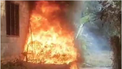 തീയിടുന്നത് കണ്ടെന്ന് സമീപവാസിയായ സ്ത്രീ; കോഴിക്കോട് കത്തിനശിച്ചത് സൗജന്യ പരിശീലനത്തിനുള്ള കായിക ഉപകരണങ്ങള്