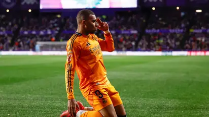 'I like this celebration': Vinicius Jr reacts to Mbappe's hat-trick in Real Madrid's 3-0 win over Valladolid