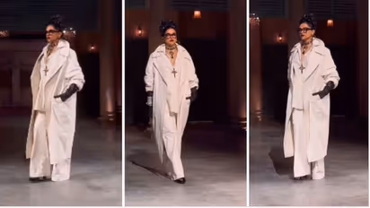 ಫ್ಯಾಷನ್ ಶೋದಲ್ಲಿ ಗುರುತೇ ಸಿಗದಂತಾದ ದೀಪಿಕಾ ಪಡುಕೋಣೆ: ರೇಖಾಗೆ ಹೋಲಿಸಿದ ನೆಟ್ಟಿಗರು 