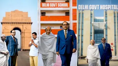 'Cringe': AAP uses AI video with Kejriwal, Ambedkar and Gandhi to promote Delhi 2025 polls, trolled (WATCH)
