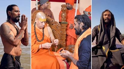 Remo D'Souza at Maha Kumbh: Choreographer takes holy dip, seeks blessings of Swami Kailashanand Giri Maharaj