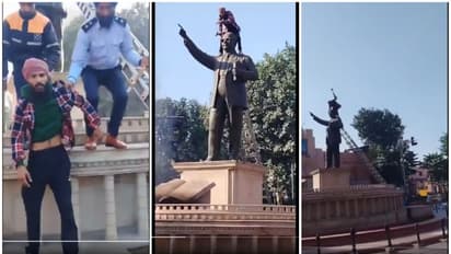 Dr Ambedkar's statue vandalised in Amritsar on Republic Day, sparks outrage (WATCH)