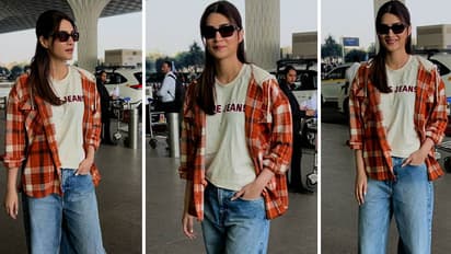 ಯುವತಿಯರೇ ಸೈಲಿಶ್ ಆಗಿ ಕಾಣಿಸಿಕೊಳ್ಳಬೇಕಾ? ಕೃತಿ ಸನನ್ ಈ ಏರ್ಪೋರ್ಟ್ ಲುಕ್ ನೋಡಿ