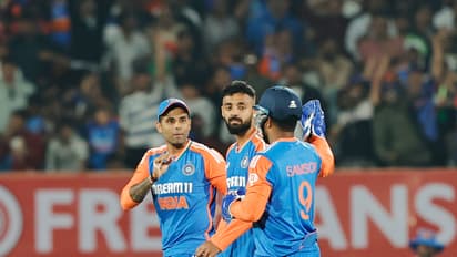 W W W W W.. రాజ్‌కోట్‌లో వరుణ్ చక్రవర్తి సునామీ.. మూడో భార‌త ప్లేయ‌ర్‌గా స‌రికొత్త‌ రికార్డు 