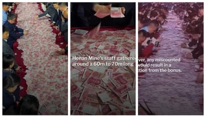 Viral Video: 15 ನಿಮಿಷದಲ್ಲಿ ಬಾಚಿಕೊಂಡಷ್ಟು ಹಣ ಬೋನಸ್‌ ಕೊಟ್ಟ ಕಂಪನಿಯ ಮಾಲೀಕ!