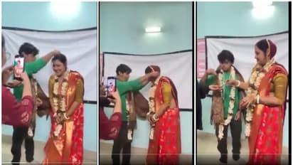 Bengal woman professor 'marries' her student inside classroom in viral video. But there's a twist (WATCH)
