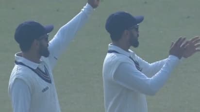 Virat Kohli asks security not to hit pitch invader during Delhi vs Railways Ranji Trophy match (WATCH)