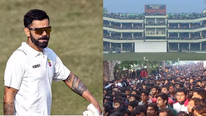 சிங்கம் களம் இறங்கிடுச்சே! மீண்டும் ரஞ்சி போட்டியில் களம் இறங்கிய கிங் கோலி - அதிர்ந்த ஸ்டேடியம்