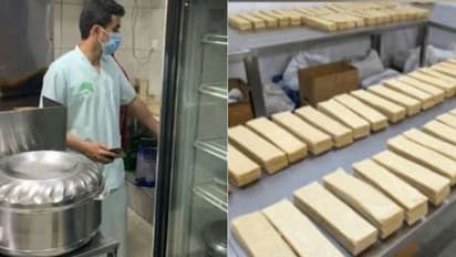 യാതൊരു വൃത്തിയുമില്ല, ഭക്ഷണം തറയിൽ; പരിശോധനയിൽ പിടികൂടിയത് 2.7 ടൺ ഭക്ഷ്യവസ്തുക്കൾ, കട പൂട്ടി ജിദ്ദ അധികൃതർ