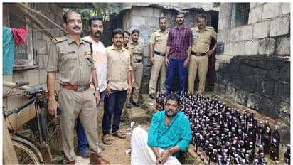 വീട്ടിൽ ഒളിപ്പിച്ച് മദ്യവിൽപ്പന; 125 ലിറ്റർ ഇന്ത്യൻ നിർമ്മിത വിദേശ മദ്യവുമായി 55കാരൻ പിടിയിൽ