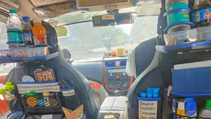 ഇതിലില്ലാത്തതായി എന്തുണ്ട്, ആളുകളെ അമ്പരപ്പിച്ച് ഒരു ടാക്സി കാർ, വൈറലായി ചിത്രം 