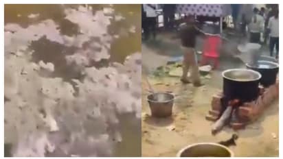 കുംഭമേളയിലെ സമൂഹ വിരുന്നിൽ ഭസ്മം കലർത്തി, പൊലീസുകാരന് സസ്പെൻഷൻ 