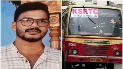 ഡിവൈഡറിൽ തട്ടി ബൈക്കിൻ്റെ നിയന്ത്രണം നഷ്ടമായി, യുവാവ് തെറിച്ചുവീണത് കെഎസ്ആർടിസി ബസിനടിയിൽ, ദാരുണാന്ത്യം