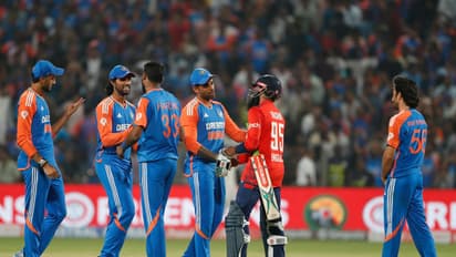 Hardik-Dube stand to Mahmood's triple-wicket maiden: 5 talking points from India's win vs England in 4th T20I