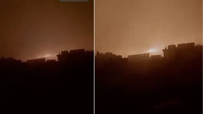 Ghaziabad: Explosions erupt as truck carrying gas cylinders catches fire, no casualties (WATCH)