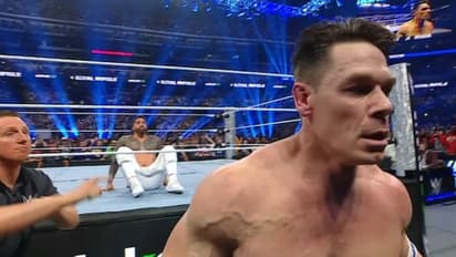WWE Royal Rumble 2025: Jey Uso shocks John Cena to secure WrestleMania 41 spot; WATCH winning moment