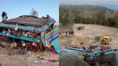Gujarat: Five dead as bus carrying 48 passengers falls into 130-foot gorge near Saputara