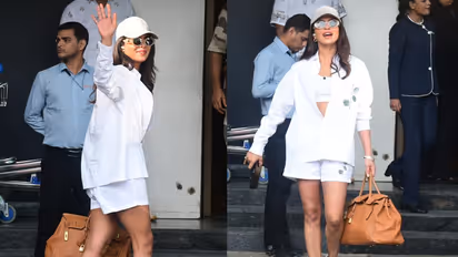 Priyanka Chopra: SSMB29 హీరోయిన్ ప్రియాంక చోప్రా లేటెస్ట్ లుక్ చూశారా, తమ్ముడి పెళ్లి కోసం ఇలా 