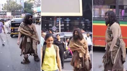 മുംബൈ തെരുവിലെ 'ഗുഹാമനുഷ്യൻ' അലഞ്ഞു നടന്നു; പക്ഷെ അത് ഒരു സൂപ്പര്‍താരമായിരുന്നു, ആര്‍ക്കും മനസിലായില്ല!