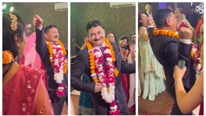 'അങ്കിൾ പൊളിയല്ലേ...'; 25 -ാം  വിവാഹ വാർഷികത്തിന് ചുവട് വച്ച് ഭര്‍ത്താവ്, ഏറ്റെടുത്ത് സോഷ്യല്‍ മീഡിയ