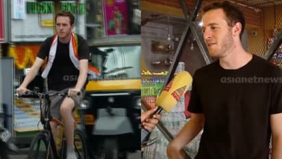 'വൈവിധ്യവും സ്നേഹവും അമ്പരപ്പിച്ചു'; സ്നേഹസന്ദേശ യാത്രയുമായി സൈക്കിൾ ചവിട്ടി ഇസ്രയേലുകാരൻ എറാൻ ഇന്ത്യയിൽ