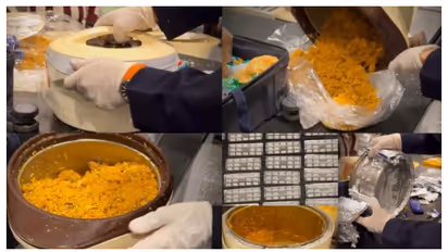 എയർപോർട്ടിലൂടെ കൂളായി നടന്നു, കസ്റ്റംസിന് സംശയം തോന്നി; പെട്ടിയിൽ തുണികളും ഭക്ഷണവും, പക്ഷേ ഉള്ളിൽ മറ്റൊന്ന്