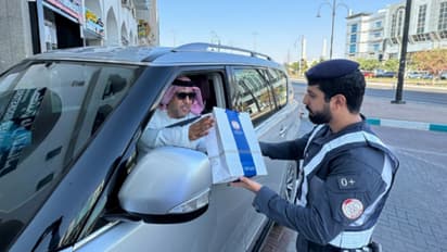 UAE: Abu Dhabi police surprise 60 drivers with gifts for following traffic rules