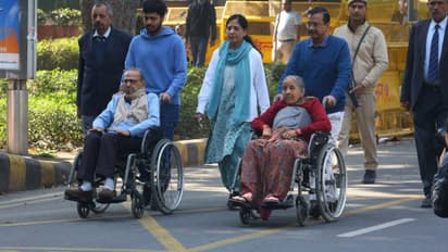 Delhi Polls: Arvind Kejriwal casts vote along with his family, urges voters to choose development (WATCH)