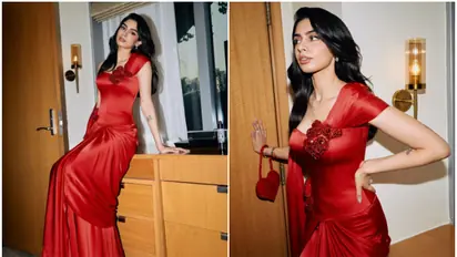Valentine's Day 2025: 'Loveyapa' actress Khushi Kapoor gives inspiration for V-Day dress [PHOTOS]