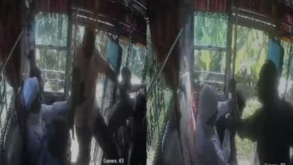 വാതിൽ അടച്ചില്ല, തെറിച്ച് വീണു, തല പോസ്റ്റിലിടിച്ചു; വിമുക്തഭടൻ ബസിൽനിന്ന് വീണുമരിച്ച സംഭവത്തിൽ വീഡിയോ പുറത്ത്