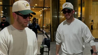 'National Jiju' Nick Jonas in Mumbai for Priyanka Chopra's brother Siddharth's wedding [WATCH]