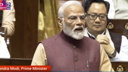 'Family first Congress's model, nation first is ours': PM Modi's swipe in RS (WATCH)
