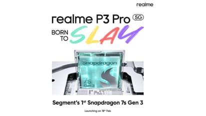 Realme P3 Pro to launch on February 18, will feature Snapdragon 7s Gen 3 chip and more