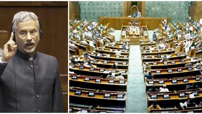 'നാടുകടത്തപ്പെട്ടവരുടെ വേദന മനസിലാക്കണം', വിദേശകാര്യമന്ത്രിയുടെ വിശദീകരണത്തിൽ തൃപ്തരാകാതെ പ്രതിപക്ഷം,പ്രതിഷേധം